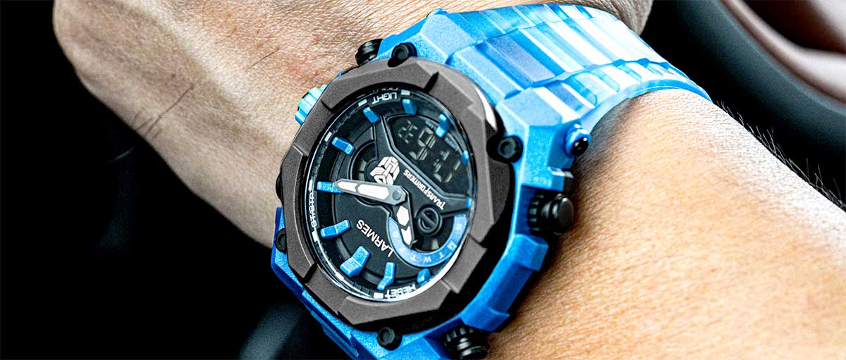 LARMES X The TRANSFORMERS collection watches